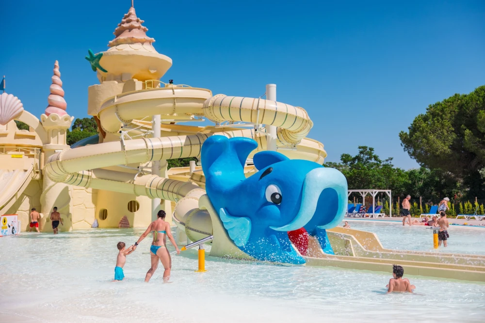 Attrazione acquatica per bambini realizzata da Dieresin