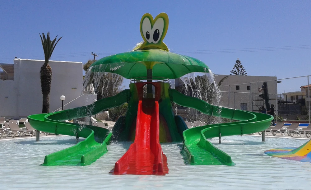 Attrazione acquatica Ranasplash, realizzata da Dieresin Srl