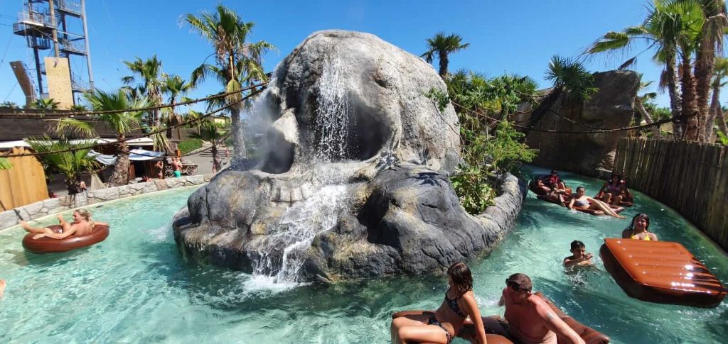 Fiume lento, attrazione acquatica realizzata da Dieresin Srl per Caribe Bay